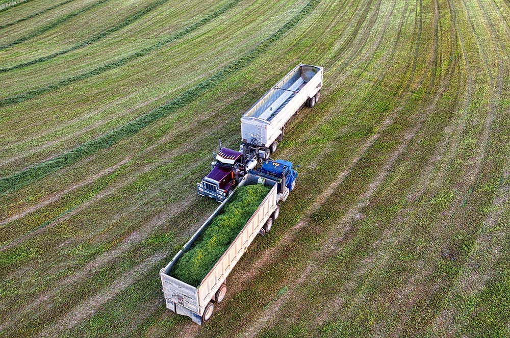 Commercial flatbed trailer inspection